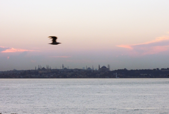 Another sunset on the Marmara Sea.